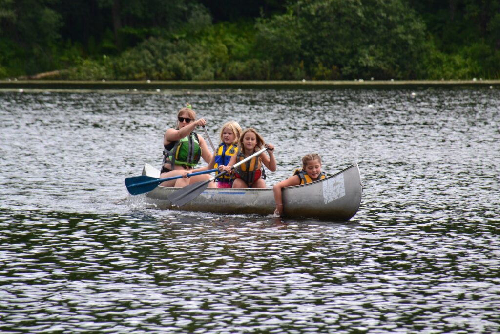 Learning to canoe on the lake